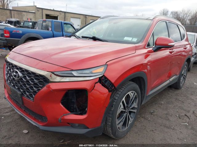 2019 HYUNDAI SANTA FE 5NMS5CAAXKH024456 Photo 1