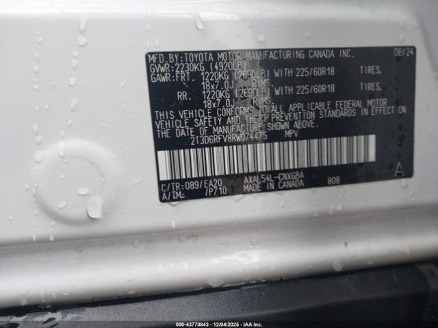 2024 TOYOTA RAV4 HYBRID 2T3D6RFV8RW074475 Photo 8