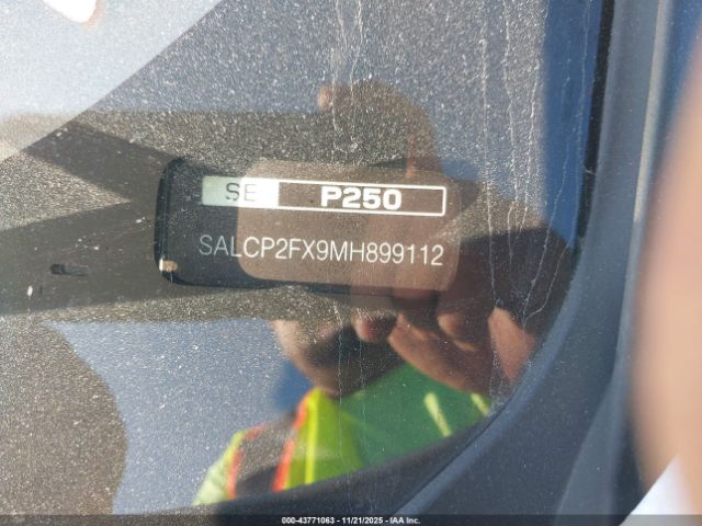 2021 LAND ROVER DISCOVERY SPORT SALCP2FX9MH899112 Photo 8