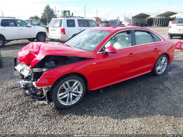 2024 AUDI A4 WAUEAAF44RN014760 Photo 1