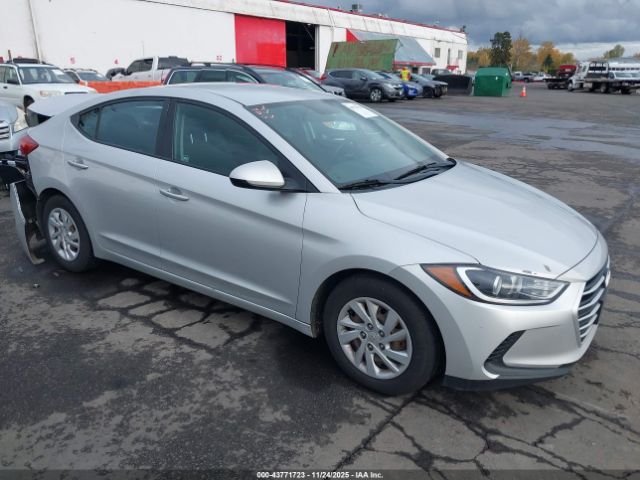 2018 HYUNDAI ELANTRA 5NPD74LF5JH259415