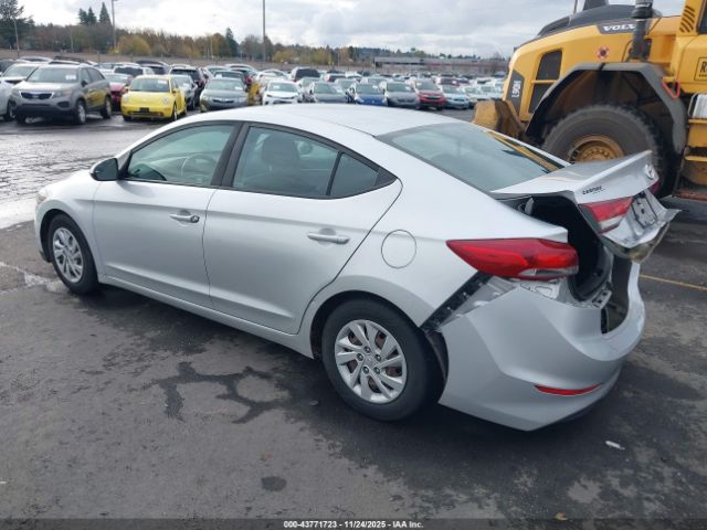 2018 HYUNDAI ELANTRA 5NPD74LF5JH259415 Photo 2