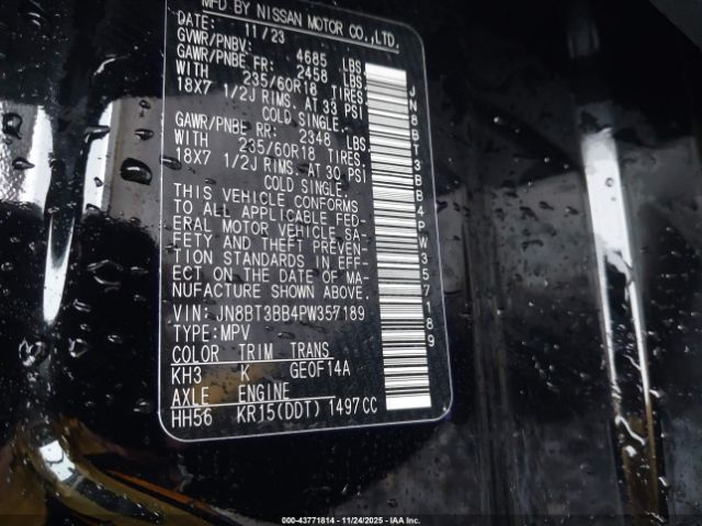 2023 NISSAN ROGUE JN8BT3BB4PW357189 Photo 8