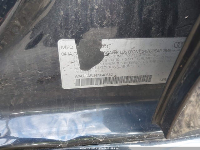 2014 AUDI A4 WAUFFAFL9EN040682 Photo 8