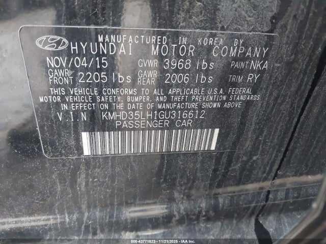 Hyundai ELANTRA GT 2016 KMHD35LH1GU316612 Image 9