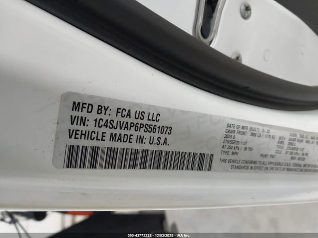 2023 JEEP WAGONEER 1C4SJVAP6PS561073 Photo 8