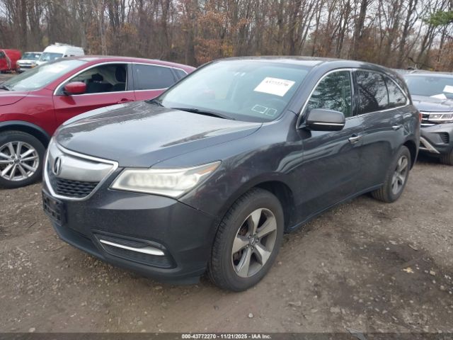 2015 ACURA MDX 5FRYD3H28FB013313 Photo 1