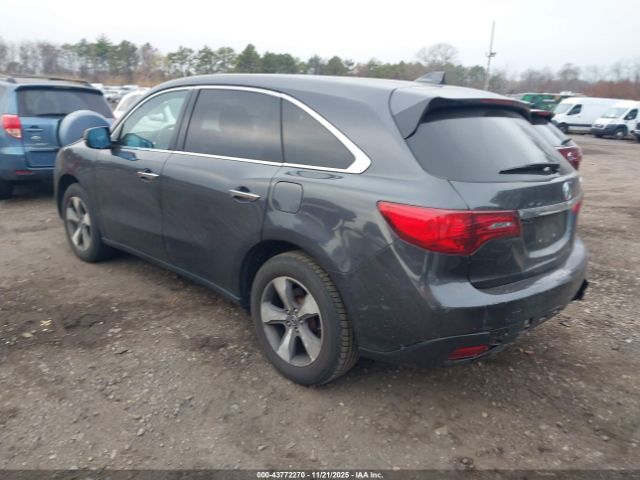 2015 ACURA MDX 5FRYD3H28FB013313 Photo 2