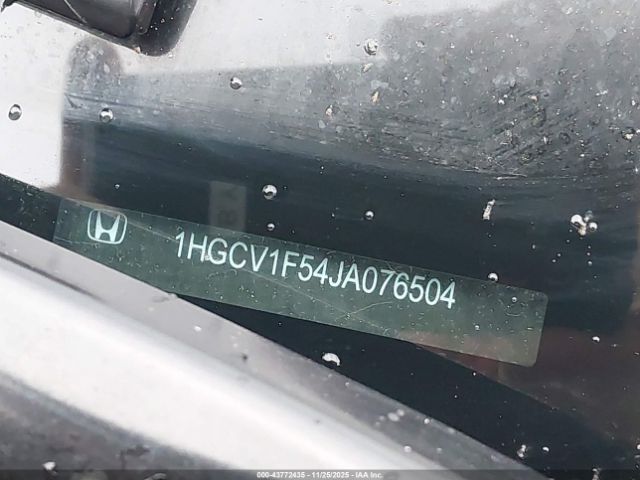 2018 HONDA ACCORD 1HGCV1F54JA076504 Photo 8