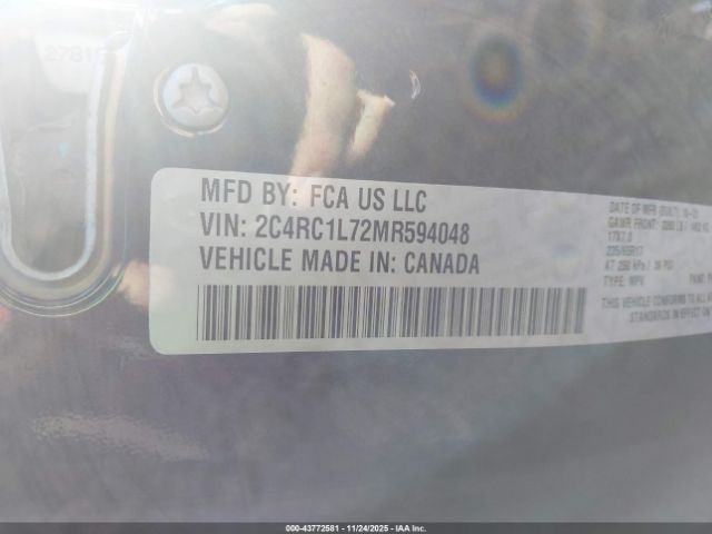 2021 CHRYSLER PACIFICA HYBRID 2C4RC1L72MR594048 Photo 8