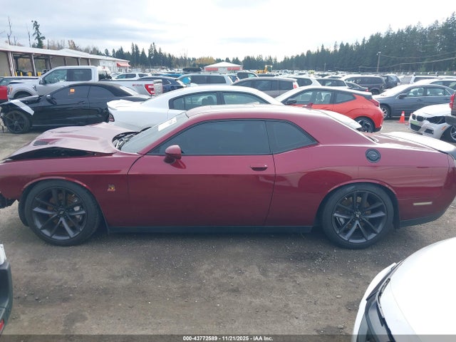 2019 Dodge Challenger R/t Scat Pack მანქანა იყიდება აუქციონზე, vin: 2C3CDZFJ6KH656485, აუქციონის ნომერი: 43772589