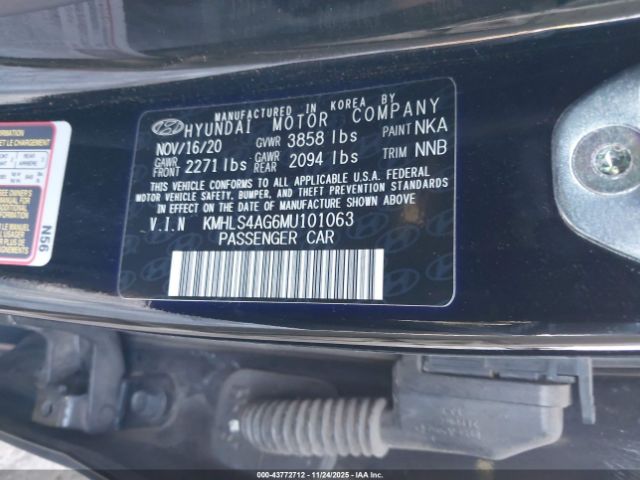 2021 HYUNDAI ELANTRA KMHLS4AG6MU101063 Photo 8