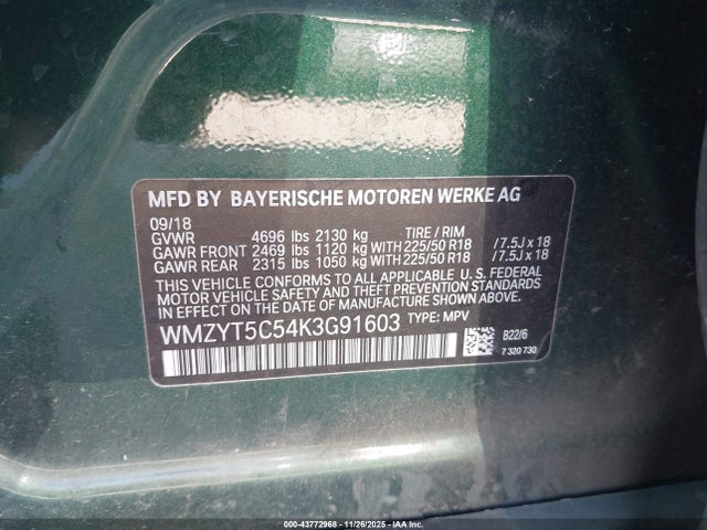 2019 MINI COUNTRYMAN WMZYT5C54K3G91603 Photo 8