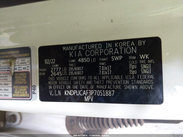 KIA Sportage Lx 2023 KNDPUCAF3P7051887 Image 9