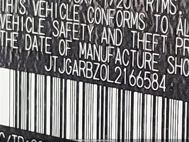JTJGARBZ0L2166584 Lexus NX 300