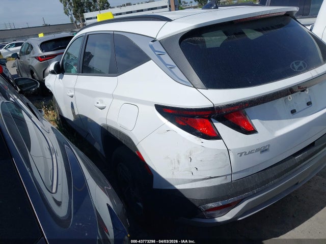 KM8JBDD1XSU273611 Hyundai Tucson Hybrid Blue
