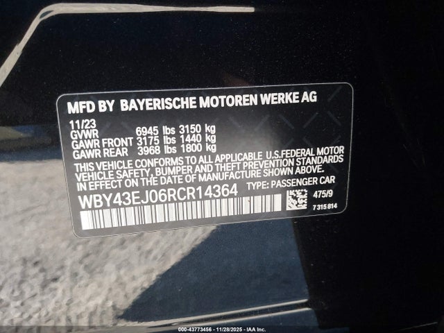 2024 BMW I7 WBY43EJ06RCR14364 Photo 8