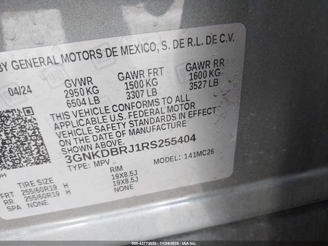Chevrolet Blazer Ev Eawd 2lt 2024 3GNKDBRJ1RS255404 Image 9