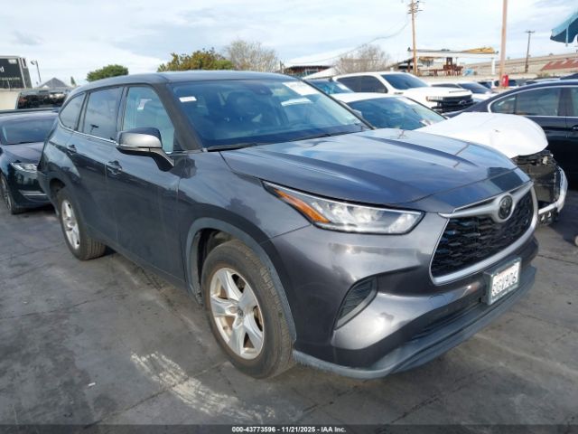 2020 TOYOTA HIGHLANDER 5TDCZRAH8LS508729