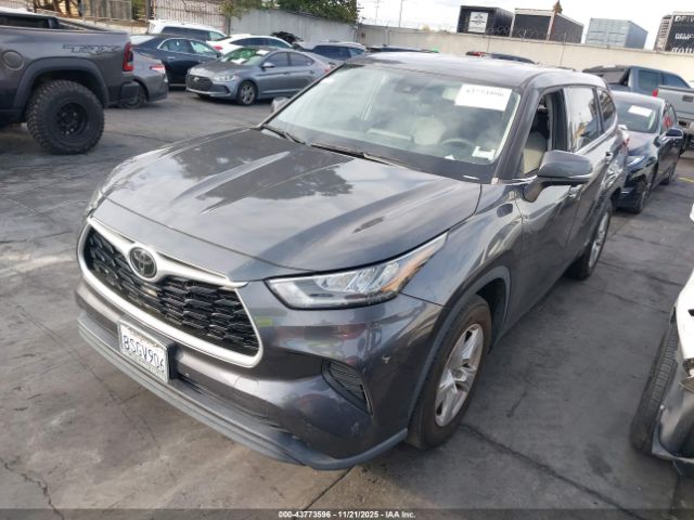 2020 TOYOTA HIGHLANDER 5TDCZRAH8LS508729 Photo 1