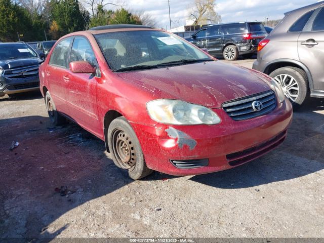 2004 TOYOTA COROLLA 1NXBR32E34Z209316