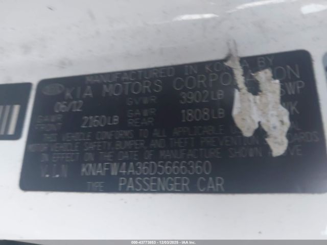 2013 KIA FORTE KNAFW4A36D5666360 Photo 8