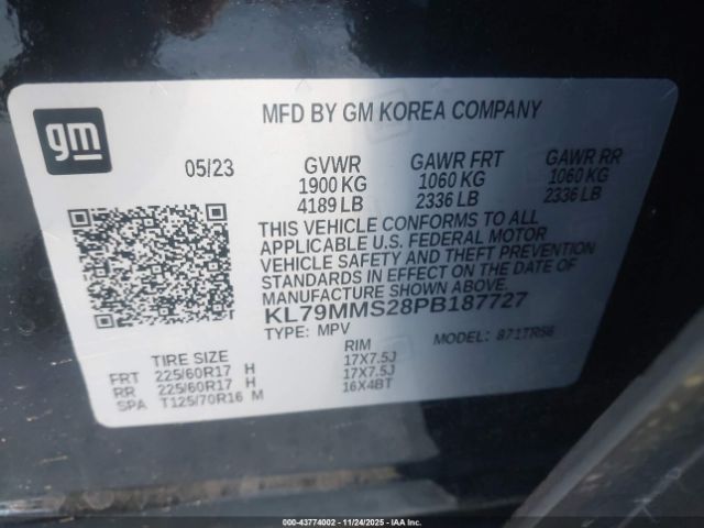 2023 CHEVROLET TRAILBLAZER KL79MMS28PB187727 Photo 8