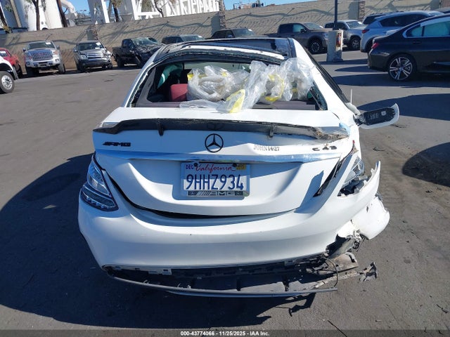 55SWF6EB3JU253305 Mercedes-Benz Amg C 43 4matic