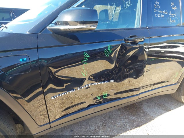 2024 Jeep Grand Cherokee 4xe მანქანა იყიდება აუქციონზე, vin: 1C4RJYB62R8520607, აუქციონის ნომერი: 43774076