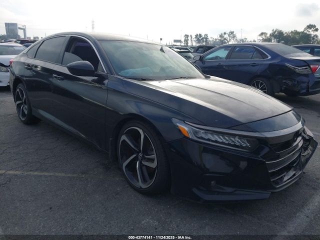 2021 HONDA ACCORD 1HGCV1F40MA101944