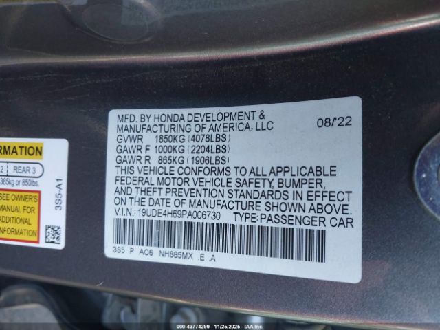 2023 ACURA INTEGRA 19UDE4H69PA006730 Photo 8
