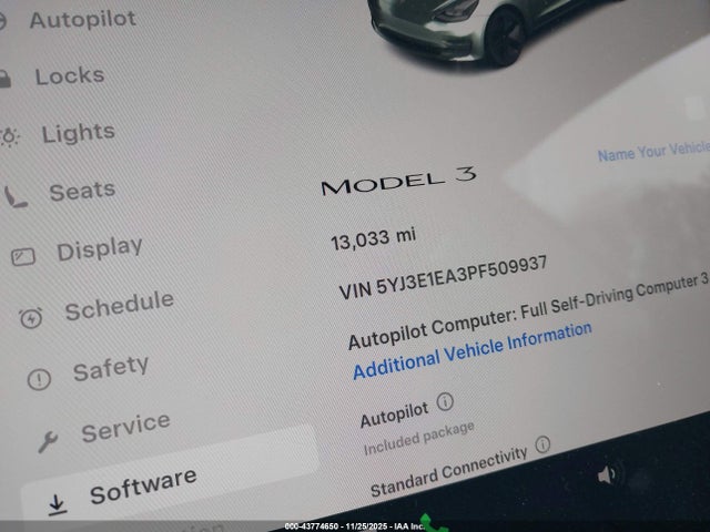 2023 TESLA MODEL 3 5YJ3E1EA3PF509937 Photo 6