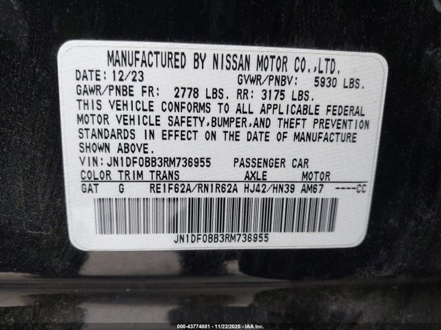 Nissan Ariya Evolve+ 2024 JN1DF0BB3RM736955 Image 9