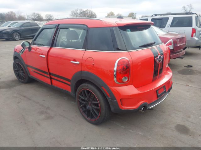 2011 MINI COOPER S COUNTRYMAN WMWZC5C50BWH99832 Photo 2