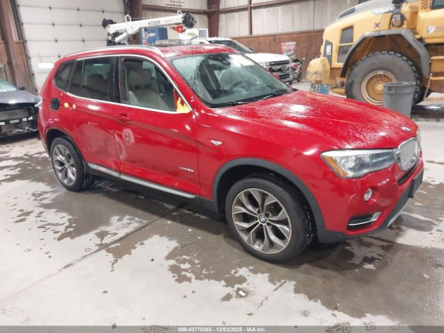 2015 BMW X3 5UXWX9C54F0D46970