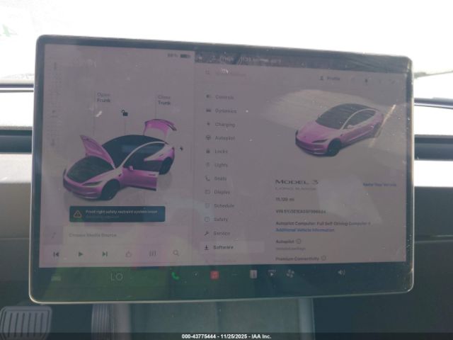 2025 TESLA MODEL 3 5YJ3E1EA0SF996684 Photo 6
