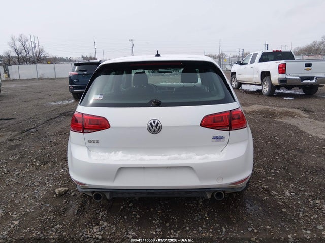 Продаж на аукціоні авто 2017 Volkswagen Golf Gti Autobahn 4-door/s 4-door/se 4-door/sport, vin: 3VW4T7AU2HM075565, номер лоту: 43775559