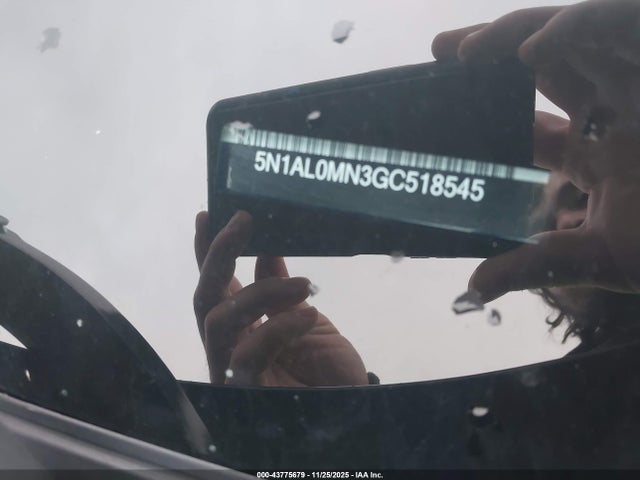 Aukcja sprzedaży 2016 Infiniti Qx60, vin: 5N1AL0MN3GC518545, numer aukcji: 43775679