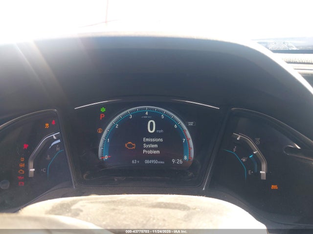 SHHFK7H76JU224454 Honda Civic Ex-l