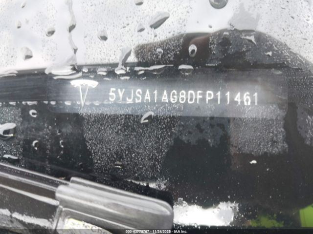 2013 TESLA MODEL S 5YJSA1AG8DFP11461 Photo 8