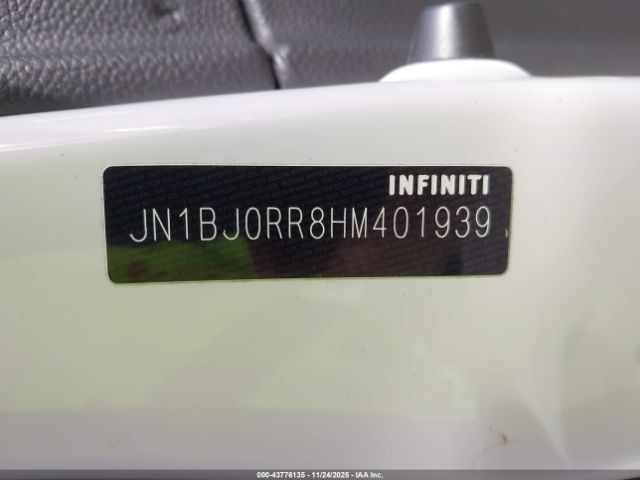 2017 INFINITI QX50 JN1BJ0RR8HM401939 Photo 8