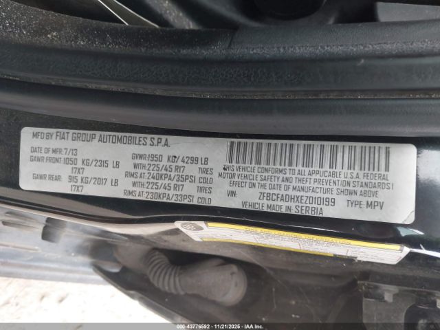 2014 FIAT 500L ZFBCFADHXEZ010199 Photo 8