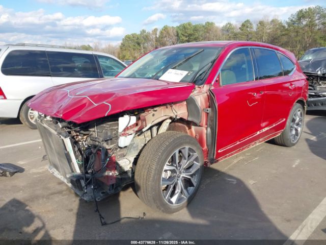 2022 ACURA MDX 5J8YE1H47NL033554 Photo 1