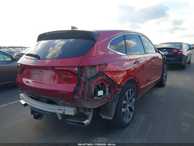 2022 ACURA MDX 5J8YE1H47NL033554 Photo 3