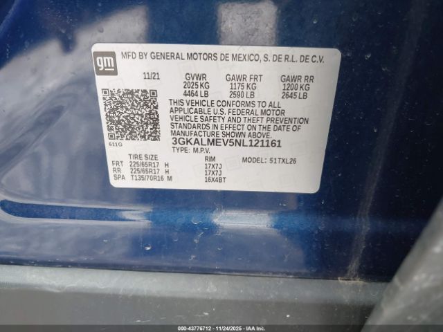2022 GMC TERRAIN 3GKALMEV5NL121161 Photo 8