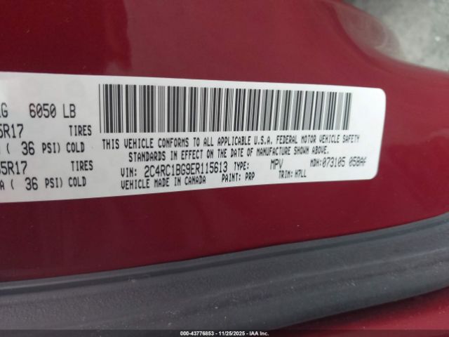 2014 CHRYSLER TOWN & COUNTRY 2C4RC1BG9ER115613 Photo 8