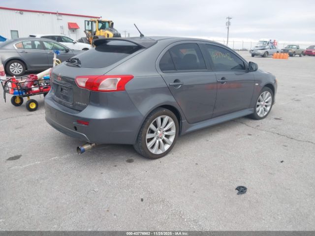 2010 MITSUBISHI LANCER SPORTBACK JA32X8HW3AU021235 Photo 3