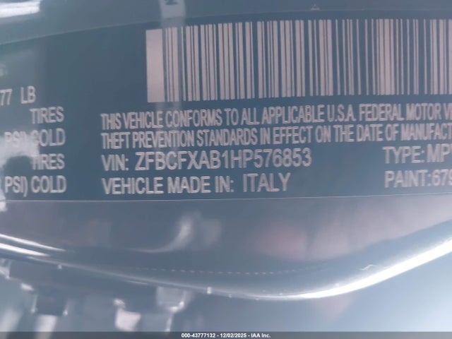 2017 FIAT 500X ZFBCFXAB1HP576853 Photo 8