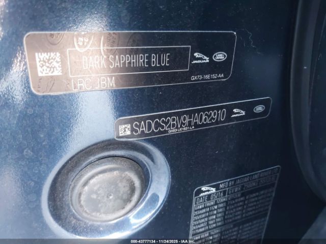 2017 JAGUAR F-PACE SADCS2BV9HA062910 Photo 8