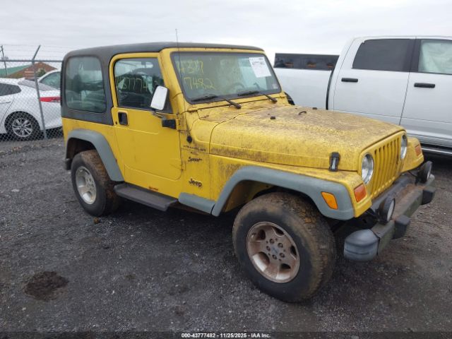 2000 JEEP WRANGLER 1J4FA49S0YP789850